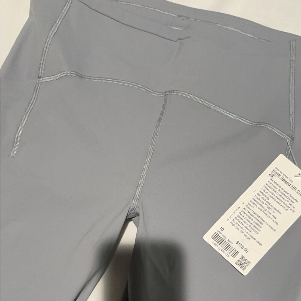 Grey crop lulu bottoms